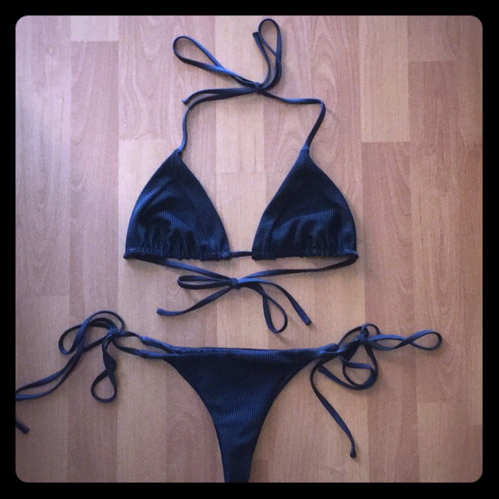 Frankie’s Bikinis Sky Bikini Set